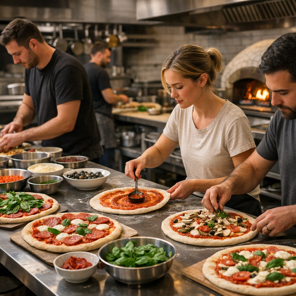 Kitchen preparation workflow