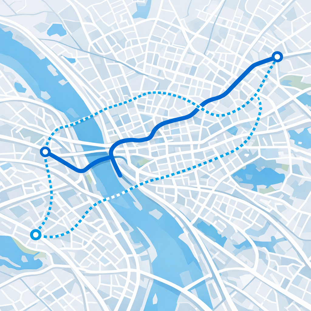 Route Planning Map
